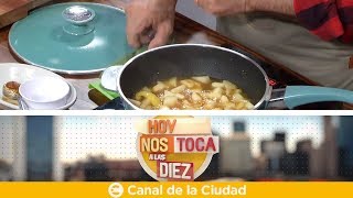 ¡Cocinamos Tarta crocante de Manzana parte 3 Claudio Guarnaccia en Hoy Nos Toca a las Diez [upl. by Haye]