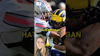 Ohio State REALLY Hates Michigan 🏈 ohiostate michigan cfb collegefootball [upl. by Yelsnit]