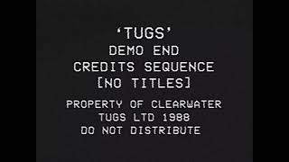 TUGS  ORIGINAL END CREDITS SEQUENCE RARE LOST TAPE [upl. by Gnoix]