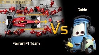 FERRARI F1 Racing Team vs GUIDO PitStop [upl. by Ycnuahc]