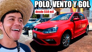 Especial POLO Vento y Gol ofertas desde 58 mil pesos en el Tianguis de Pachuca Hidalgo 2024 [upl. by Morley]