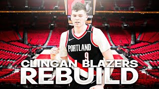 5YEAR DONOVAN CLINGAN TRAIL BLAZERS REBUILD NBA 2K24 [upl. by Hymie86]