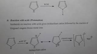 IMIDAZOLE Synthesis Reactions and Medicinal uses [upl. by Birdie645]