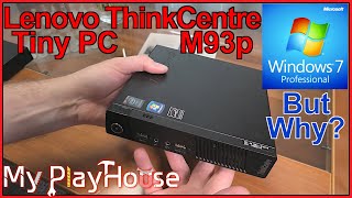 Lenovo ThinkCentre M93p Gets Windows 7 64bit Danish  1198 [upl. by Uase325]