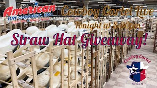 Cowboy Cartel Live 070724 and American Hat Giveaway [upl. by Eelreveb]