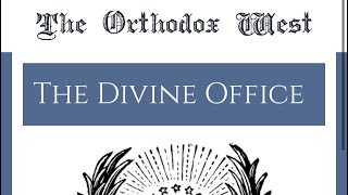 Orthodox Morning Prayer 21 Sept 2023 Western Rite Daily office English Office [upl. by Nirik378]