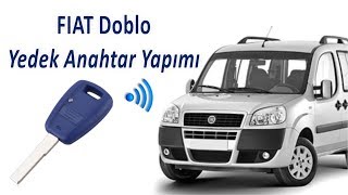 FIAT DOBLO YEDEK ANAHTAR YAPIMI  Çoğaltma Kodlama Kopyalama  AK OTO ANAHTAR [upl. by Kernan5]