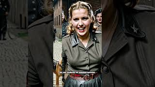 Irma Grese La Bestia Bella del Holocausto curiosidadesdelahistoria historiamundial guerra ww2 [upl. by Alford]