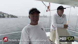 Day 1 of the 2024 Australian Etchells Championship [upl. by Eadrahs216]