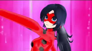 MMD x MLB PV BridgetteMarinette Ladybug Transformation  Miraculous Ladybug [upl. by Surad]