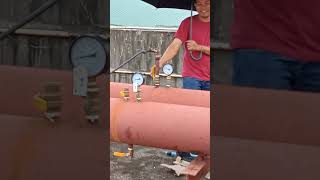 Cooling Tower Pipe Leak test Put a Pressure is so Risky Watch Full Video Part 1 [upl. by Burton]