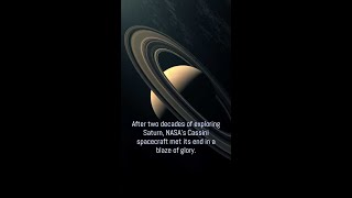 Cassini’s Final Moments A Hero’s Farewell to Saturn [upl. by Mars]