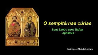 O sempitérnae cúriae [upl. by Roxine]