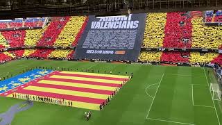 Homenaje en Mestalla a las victimas de la Dana de Valencia [upl. by Deryl156]