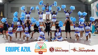 Apresentação Líder de Torcida Gincana Silva Serpa 2024  Equipe Azul [upl. by Fulvia404]