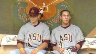 2011 ASU Baseball Commercial quotBarnes wants a new nicknamequot [upl. by Nylirak418]