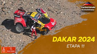 Dakar 2024  Resumen de la etapa 11 Al UlaYanbu [upl. by Ardnuat]