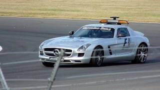 F1 Safety Car Drift at Silverstone [upl. by Ava184]