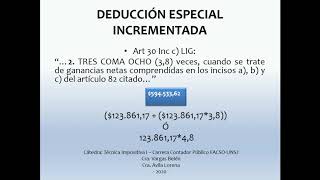 DEDUCCIONES PERSONALES  DEDUCCIÓN ESPECIAL [upl. by Neffirg]