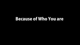 Because of Who You are Instrumental Worship Video w Lyrics [upl. by Burkle]