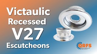 Victaulic V27 Recessed Escutcheons Introduction  Fire Sprinkler Escutcheons  QRFS [upl. by Atineg150]