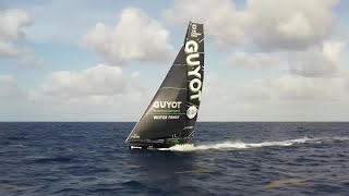 Another IMOCA DISMASTED in The Ocean Race GUYOT entertainnment Team Europe has dropped its Stick [upl. by Powell464]