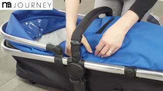 Mothercare JOURNEY Pushchair Demonstration  Instruction Manual [upl. by Connell]