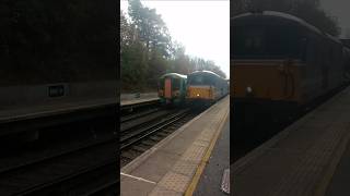 3W90 departing east grinstead with a 4 tones trainspotteruk railway britishrail civilengineering [upl. by Melba]