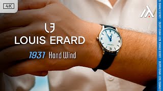 Louis Erard 1931 ETA Peseux 7001 Remonte Manual y sólo 74mm de Altura Chapeau Reloj mecánico [upl. by Mazman375]