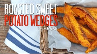 Roasted Sweet Potato Wedges  Cooking Light [upl. by Niko582]