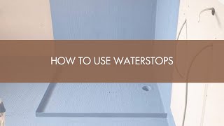 How To Use Waterstops [upl. by Allemap622]