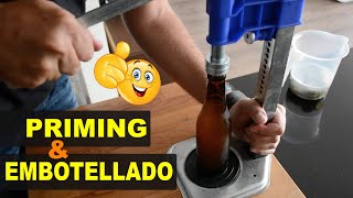 PRIMING con DEXTROSA y embotellado CERVEZA ARTESANAL 🍺 [upl. by Kale256]