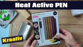 Heat Active PEN  Kreative Designs mit Wärmefolienstift  Aufheizen [upl. by Adyeren]