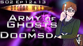 Doctor Who Army of GhostsDoomsday  LIVE WatchAlong  S02 Ep12amp13 [upl. by Grunenwald]