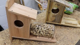 squirrel feeder with detailed measurements [upl. by Plafker]