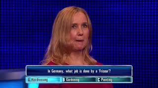 Diane Gets Her Friseur Question Right  The Chase [upl. by Egwan]