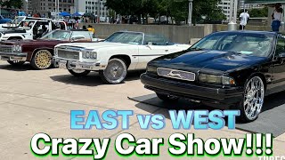 EAST vs WEST 2024 Downtown Detroit Car Show [upl. by Lamoureux]