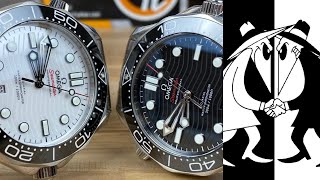 Omega Seamaster white vs black [upl. by Agnes207]