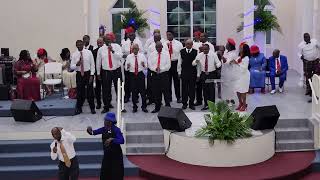 West Bay New Testament Church of God Life Builders Choir Fix it Jesus at Rally 2024 [upl. by Tik]