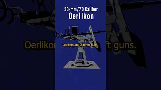 20mm Oerlikon Antiaircraft Gun [upl. by Olnek92]