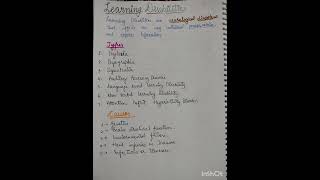 Learning Disabilitiescdp cteteducationstudentbiology [upl. by Treblih]