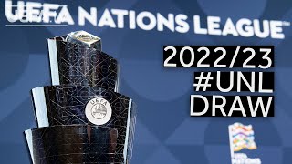 202223 UEFA Nations League draw [upl. by Quitt691]