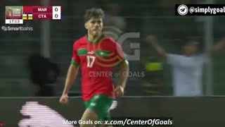 Abdessamad Ezzalzouli Goal Morocco vs Central African Republic 40 Goals and Extended Highlights [upl. by Madelon889]