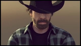 Epic Chuck Norris Greetings  Merry Christmas with epic split [upl. by Sybille257]