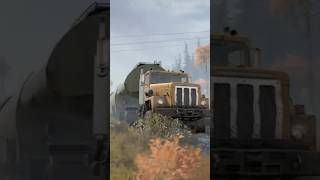 Delivering heavy fuel tanker semi trailer snowrunner thrustmaster xboxseriesx gaming [upl. by Mueller]