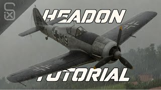 The Headon Tutorial  FW190  War Thunder  The 6th Army [upl. by Aynotan]