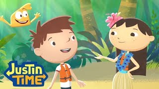 Oceania Compilation  Justin Time Cartoon for Kids [upl. by Ydniahs]