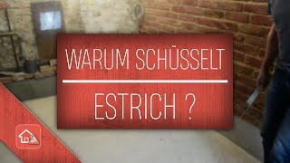 Warum Estrich schüsselt und was dagegen hilft 🛠 Heimwerker SPEZIAL HD [upl. by Halilahk596]