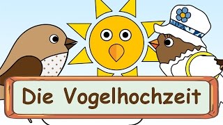 🌼 Die Vogelhochzeit  Kinderlieder zum Mitsingen  Kinderlieder [upl. by Tenrag]