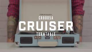 Platine vinyle Cruiser Deluxe  Crosley [upl. by Htiduy]